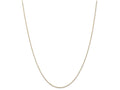 FJC Finejewelers 18 Inch 14k Yellow Gold  0.6mm bright-cut Cable Chain Necklace