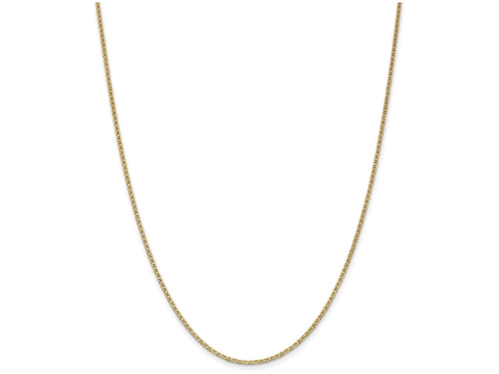 FJC Finejewelers 16 Inch 14k Yellow Gold 1.5mm Anchor Link Chain Necklace