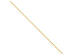 FJC Finejewelers 24 Inch 14k Yellow Gold 1mm Cable Chain Necklace
