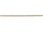 FJC Finejewelers 16 Inch 14k Yellow Gold 1.3mm Heavy-baby Rope Chain Necklace