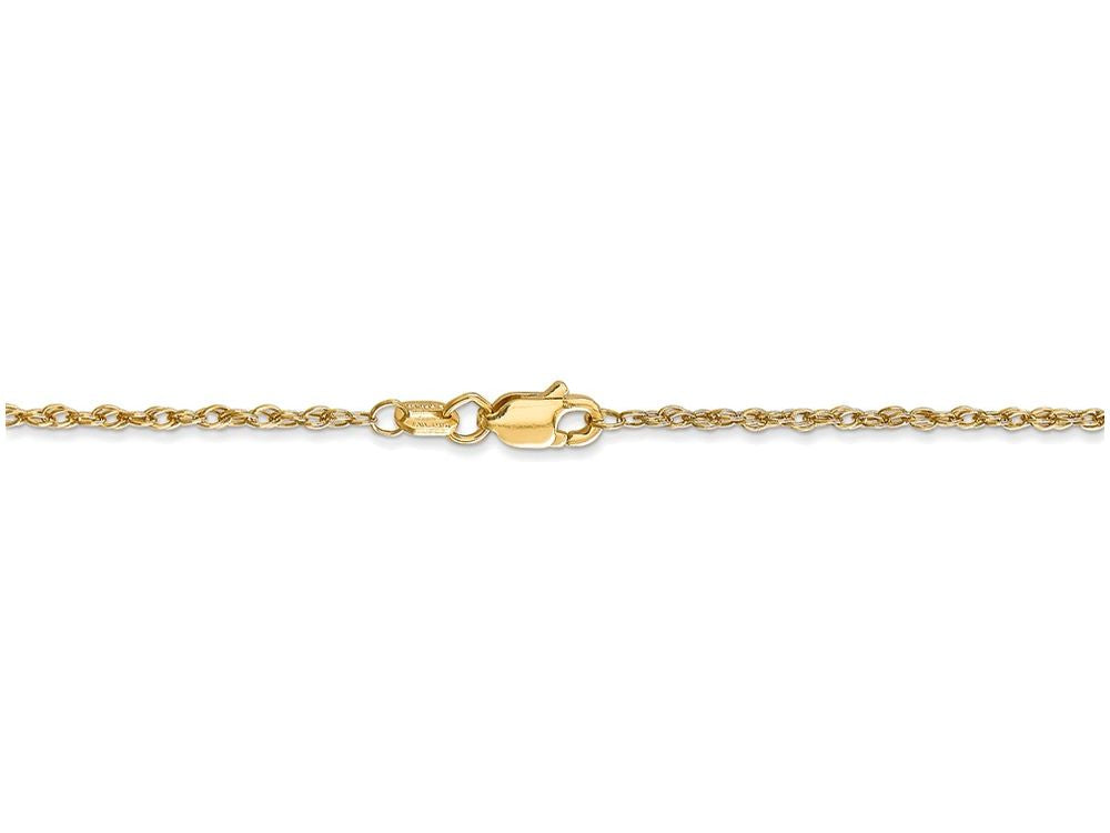 FJC Finejewelers 20 Inch 14k Yellow Gold 1.3mm Heavy-baby Rope Chain Necklace