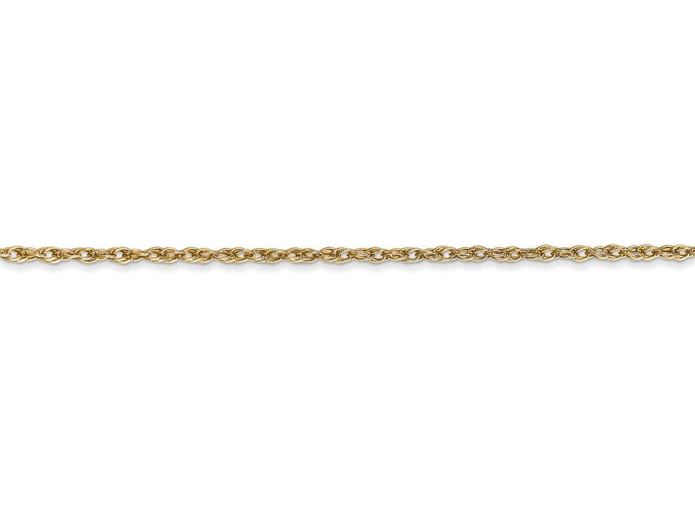 FJC Finejewelers 6 Inch 14k Yellow Gold 1.2mm bright-cut Spiga Chain Bracelet