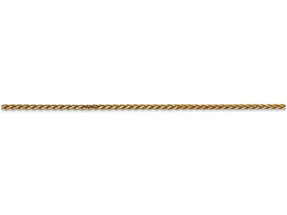 FJC Finejewelers 30 Inch 14k Yellow Gold 1.4mm bright-cut Spiga Chain Necklace