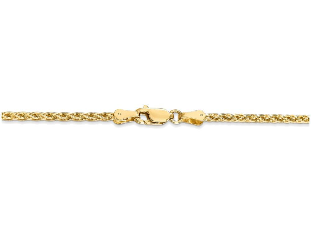 FJC Finejewelers 16 Inch 14k Yellow Gold 2.5mm Parisian Wheat Chain Necklace
