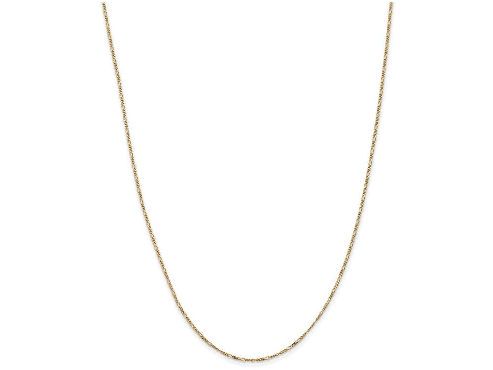 FJC Finejewelers 18 Inch 14k Yellow Gold 1.25mm Flat Figaro Chain Necklace