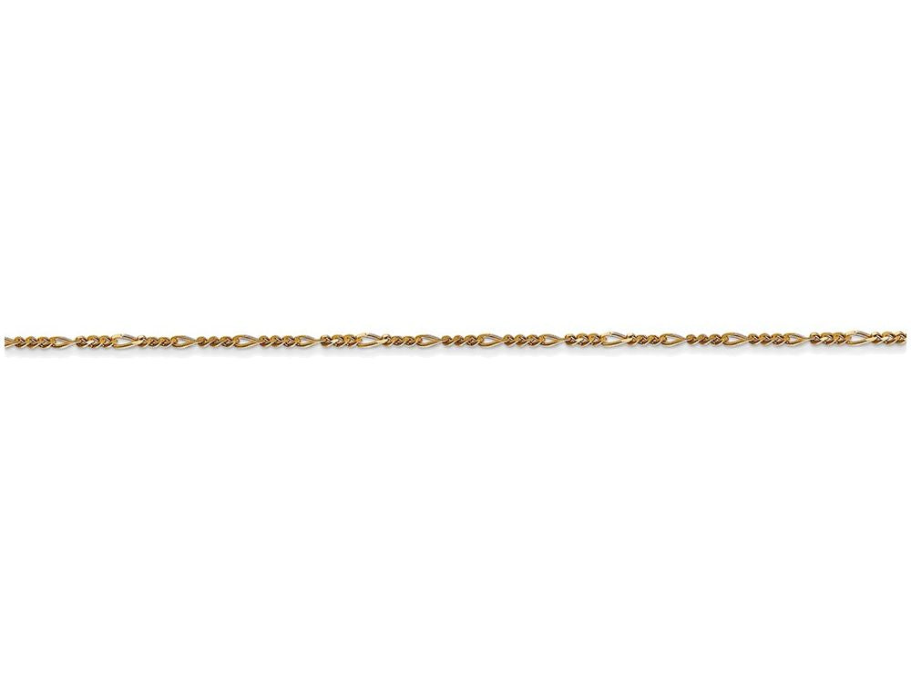 FJC Finejewelers 20 Inch 14k Yellow Gold 1.25mm Flat Figaro Chain Necklace