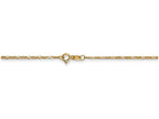 FJC Finejewelers 20 Inch 14k Yellow Gold 1.25mm Flat Figaro Chain Necklace