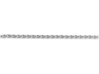 FJC Finejewelers 20 Inch 14k White Gold 2.25mm Parisianwheat Chain Necklace
