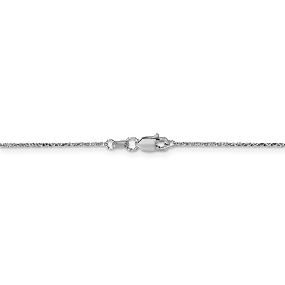 FJC Finejewelers 14k White Gold 1mm Cable Chain