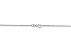 FJC Finejewelers 20 Inch 14k White Gold .9mm Cable Chain Necklace
