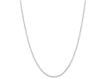 FJC Finejewelers 24 Inch 14k White Gold .9mm Cable Chain Necklace