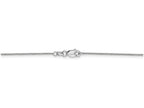 FJC Finejewelers 14 Inch 14k White Gold .9mm Cable Chain Necklace