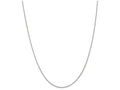 FJC Finejewelers 20 Inch 14k White Gold .9mm Cable Chain Necklace