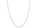 FJC Finejewelers 20 Inch 14k White Gold .9mm Cable Chain Necklace