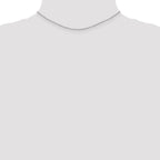 FJC Finejewelers 14 Inch 14k White Gold 1.3mm baby Rope Chain Necklace