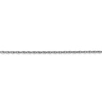 FJC Finejewelers 14 Inch 14k White Gold 1.3mm baby Rope Chain Necklace