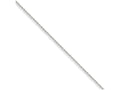 FJC Finejewelers 14 Inch 14k White Gold 1.3mm baby Rope Chain Necklace
