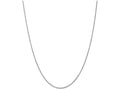 FJC Finejewelers 14 Inch 14k White Gold 1.3mm baby Rope Chain Necklace