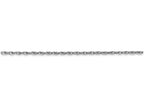 FJC Finejewelers 24 Inch 14k White Gold 1.3mm baby Rope Chain Necklace