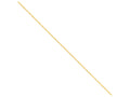 FJC Finejewelers 30 Inch 14k Yellow Gold 1.10mm Singapore Chain Necklace