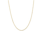 FJC Finejewelers 9 Inch 14k Yellow Gold 1.10mm Singapore Chain Ankle Bracelet (Smaller Ankles)