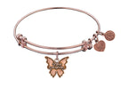 Angelica Collection Antique Pink Smooth Finish Brass grand Daughter Expandable Bangle