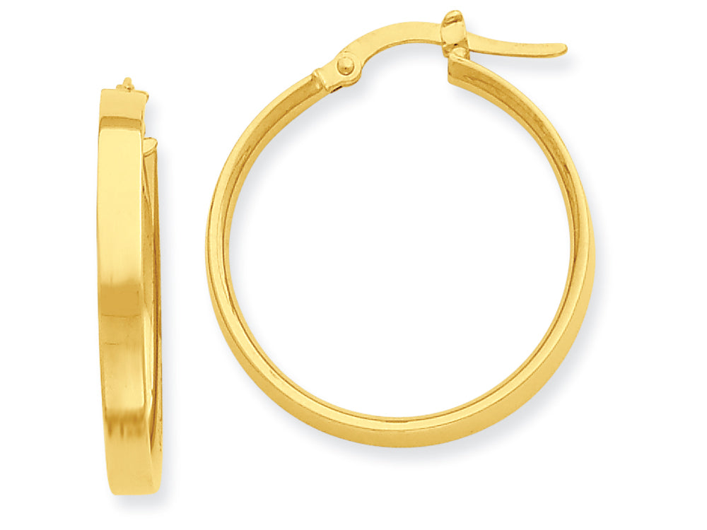FJC Finejewelers 14k Yellow Gold Hoop Earrings