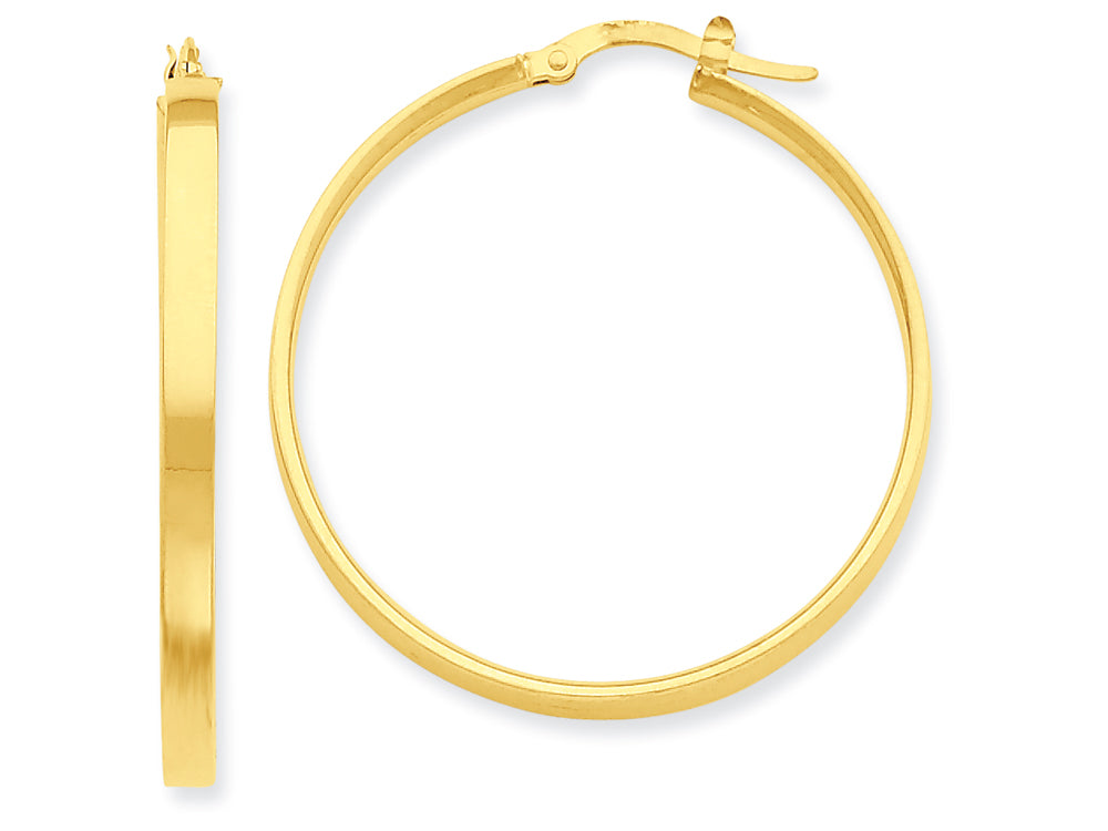 FJC Finejewelers 14k Yellow Gold Hoop Earrings