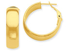 FJC Finejewelers 14k Yellow Gold Hoop Earrings