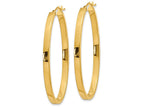 FJC Finejewelers 14k Yellow Gold Polished Oval Hoop Earrings
