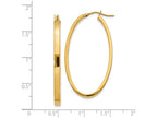 FJC Finejewelers 14k Yellow Gold Polished Oval Hoop Earrings