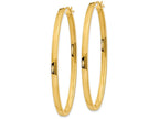 FJC Finejewelers 14k Yellow Gold Polished Oval Hoop Earrings