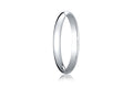 Benchmark® Platinum 2.5mm Traditional Dome Oval Ring