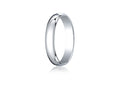Benchmark® Platinum 4.0mm Traditional Dome Oval Ring