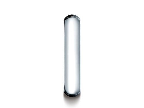Benchmark® Platinum 5mm Slightly Domed Standard Comfort-fit Ring