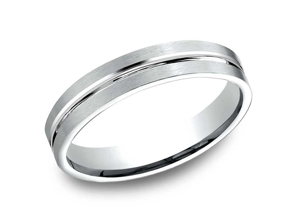 Benchmark® 4mm Comfort Fit Wedding Band / Ring