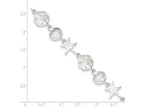 FJC Finejewelers Sterling Silver Seashells Bracelet