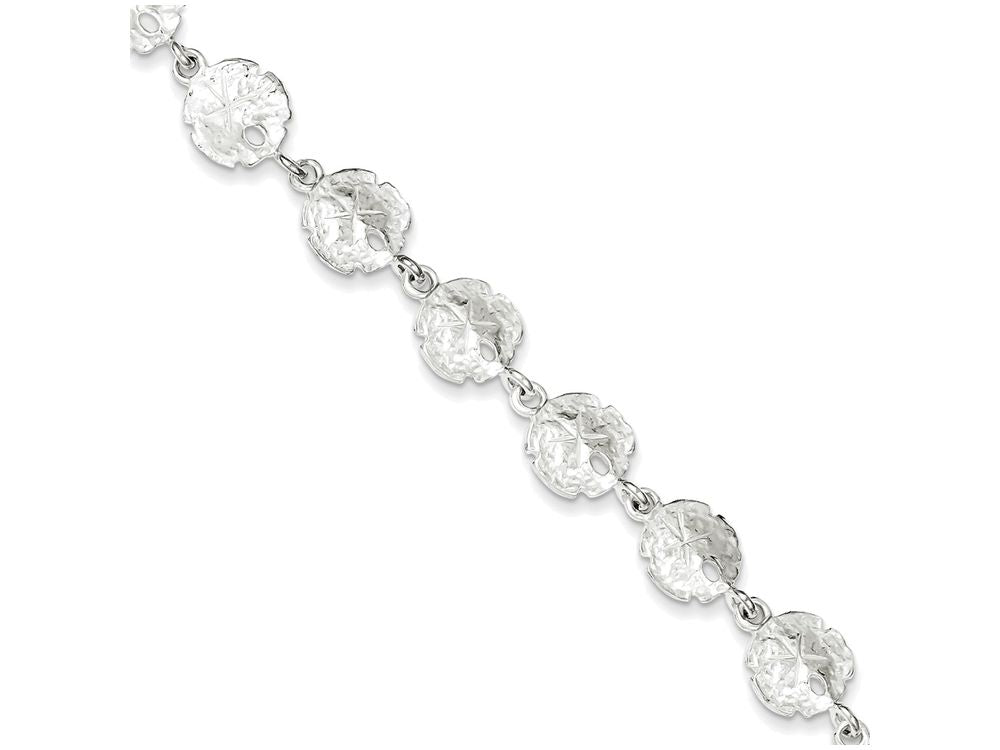 FJC Finejewelers Sterling Silver Sand Dollars Bracelet