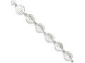 FJC Finejewelers Sterling Silver Sand Dollars Bracelet
