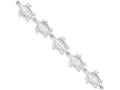 FJC Finejewelers Sterling Silver Sea Turtles Bracelet