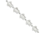 FJC Finejewelers Sterling Silver Sea Turtles Bracelet