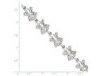 FJC Finejewelers Sterling Silver Frogs Bracelet