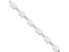 FJC Finejewelers Sterling Silver Polished Elephant Bracelet