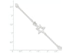 FJC Finejewelers Sterling Silver Star Bracelet