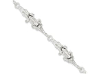 FJC Finejewelers Sterling Silver Alligator Bracelet