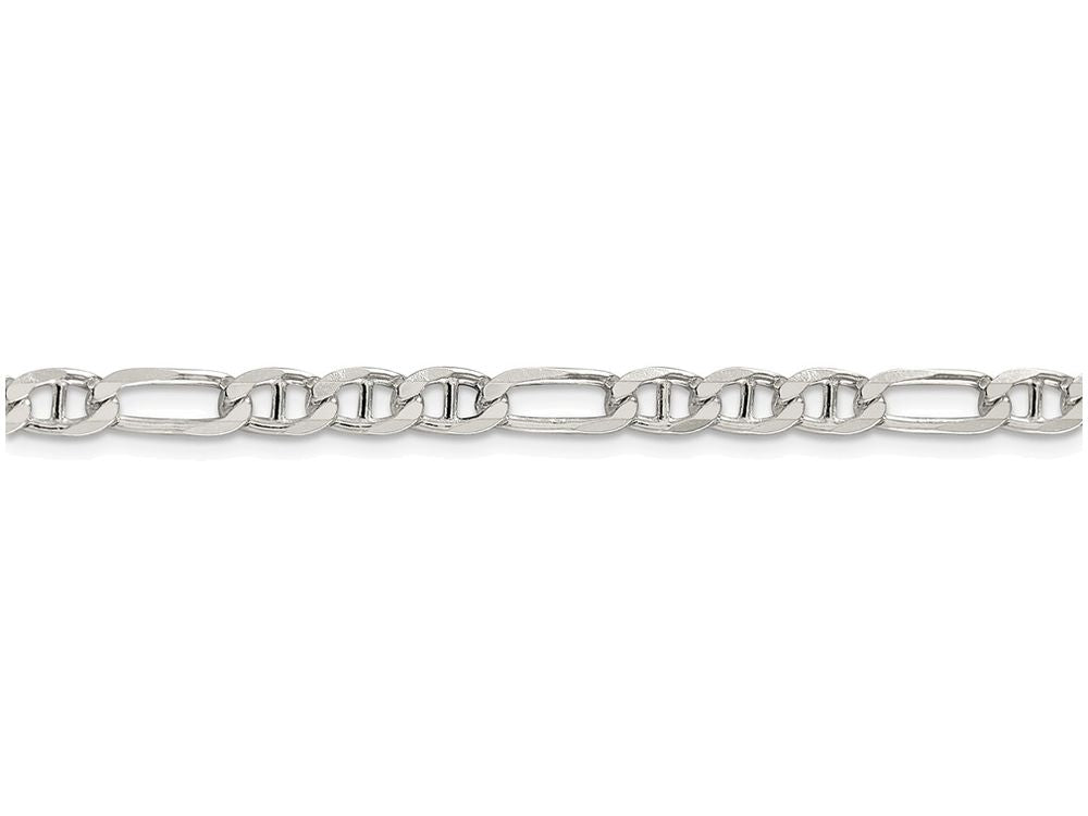 FJC Finejewelers 16 Inch Sterling Silver 4.5mm Figaro Anchor Chain Necklace