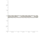 FJC Finejewelers 18 Inch Sterling Silver 5.5mm Figaro Anchor Chain Necklace