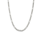 FJC Finejewelers 18 Inch Sterling Silver 5.5mm Figaro Anchor Chain Necklace