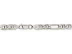 FJC Finejewelers 18 Inch Sterling Silver 6.5mm Figaro Anchor Chain Necklace