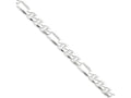 FJC Finejewelers 18 Inch Sterling Silver 7.75mm Figaro Anchor Chain Necklace